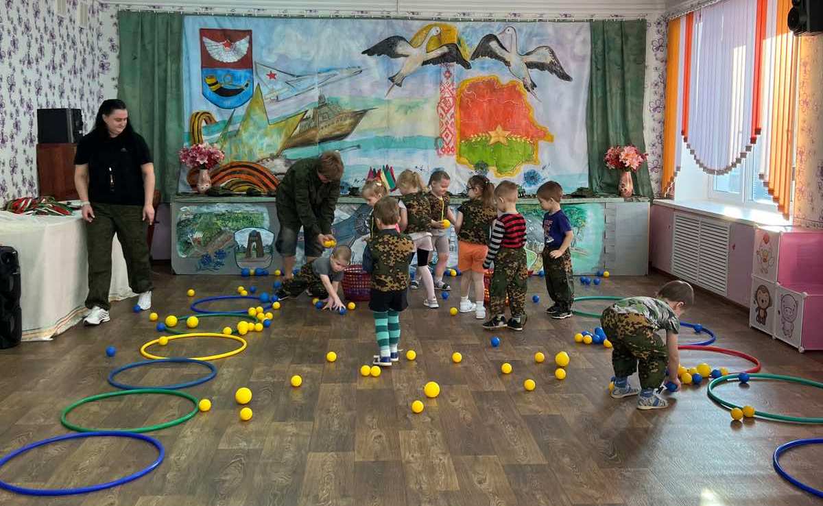 Дедушки и папы - славные солдаты (мероприятия, посвящённые 23 февраля) -  Новости учреждения - Детский сад № 5 г.п. Болбасово